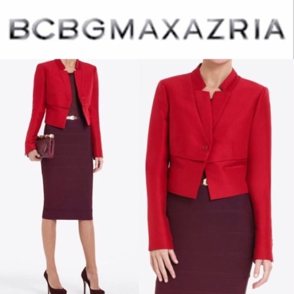 BCBG Max Azria red small Blazer